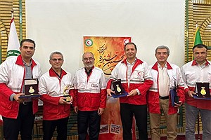 هلال احمر فارس بر سکوی اول امداد و نجات کشور ایستاد