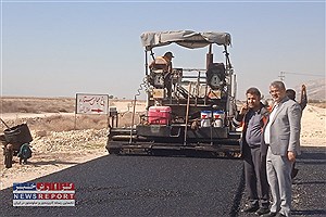 ۹۵درصد از فاز دوم  پروژه احداث مسیر مهر _ مزیجان (نخلستان) پشرفت کرده است