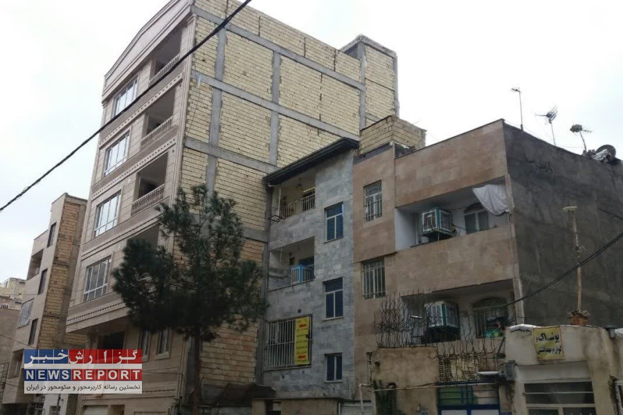 خانه هایی که پشت ساخت و سازهای غیرمجاز محبوس شدند