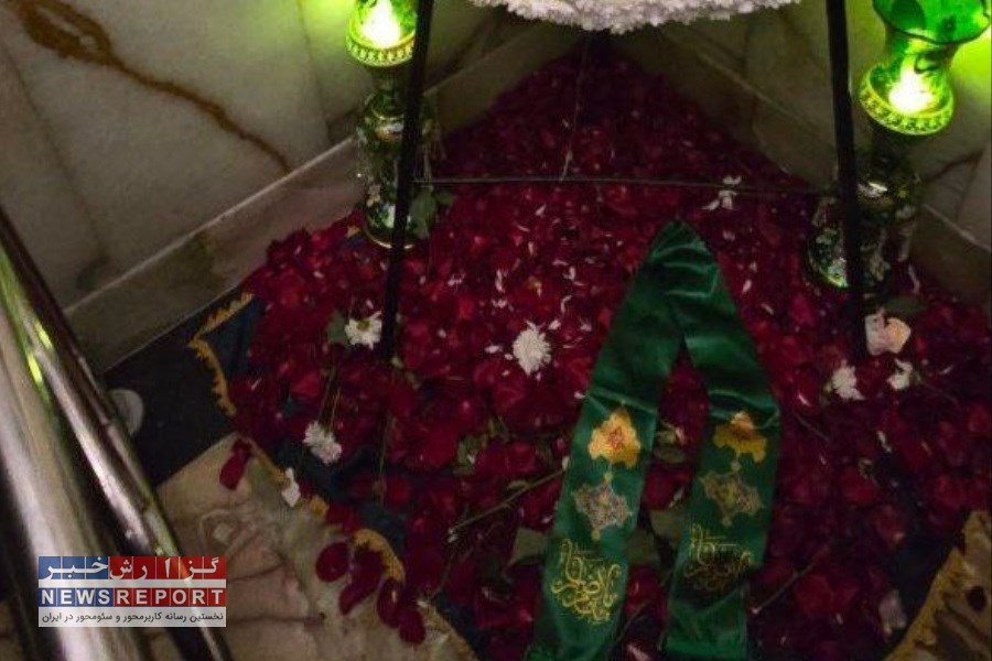 مزار شهیدجمهور آیت الله سید ابراهیم رئیسی در حرم رضوی