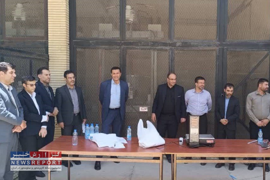 ذبح نذری در ایستگاه فلسطین برای توفیق صنعت برق فارس