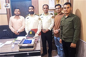 دیدار مدیر مسئول و خبرنگاران پایگاه خبری فال‌نیوز با فرمانده انتظامی گله‌دار/ تقدیر از مدافعان نظم و امنیت