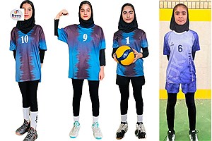 دعوت از ۴ بانوی نونهال وراوی: تلاش برای درخشش در والیبال فارس