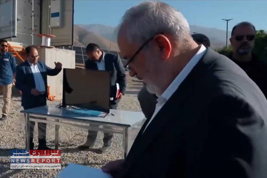 افتتاح پروژه‌ فیدرهای خروجی پست فوق توزیع 63.3 سیار شهریار با حضور وزیر نیرو