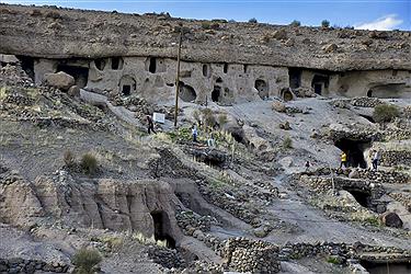 تصویر بهاری زیبا ودلنشین در روستای میمند کرمان